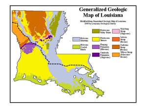 la geologic map
